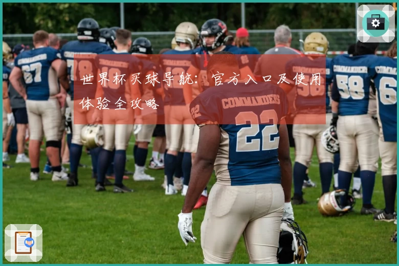 世界杯买球导航：官方入口及使用体验全攻略