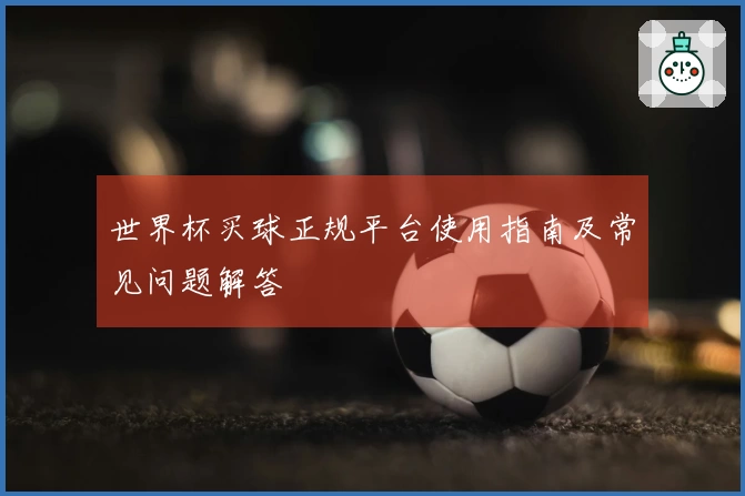 世界杯买球正规平台使用指南及常见问题解答